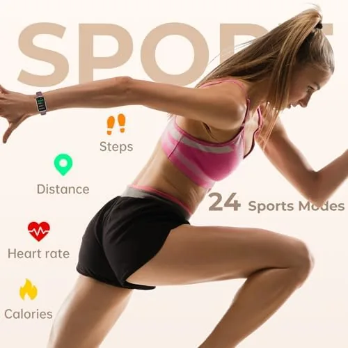 Another view of the Health Fitness Tracker Smart Watch with 24/7 Heart Rate, Blood