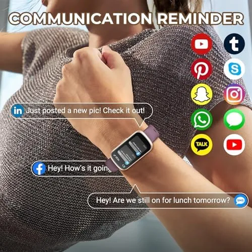 The Health Fitness Tracker Smart Watch with 24/7 Heart Rate, Blood compared in context