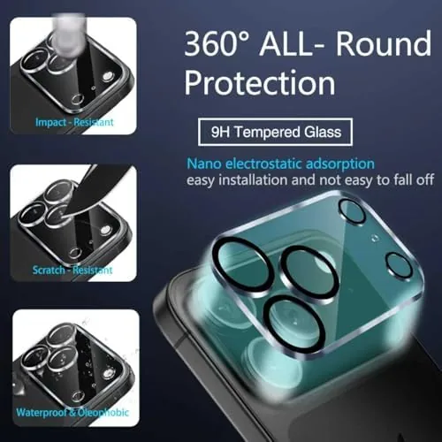 Another view of the IMBZBK 3Pack Privacy Screen Protector for iPhone 17 Pro Max