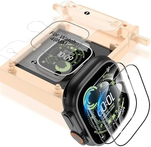 Testing the YMHML 2 Pack Tempered Glass Screen Protector for Apple Watch over two weeks