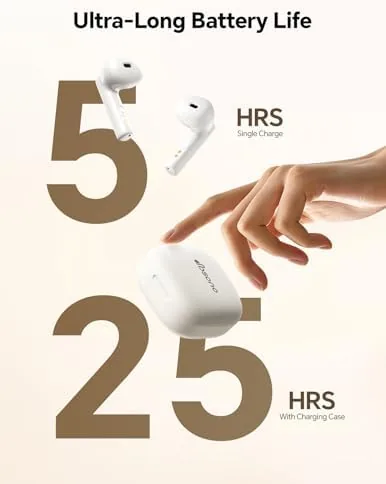 The dbsono True Wireless Earbuds Bluetooth Headphones: Ultra-Lightweight White | All-Day compared in context