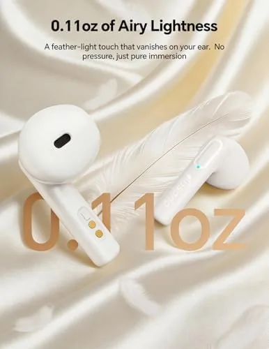 Testing the dbsono True Wireless Earbuds Bluetooth Headphones: Ultra-Lightweight White | All-Day over two weeks