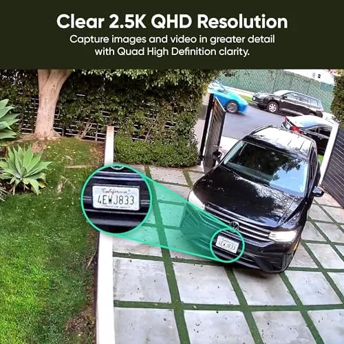 The WYZE app showing live view and motion event clips