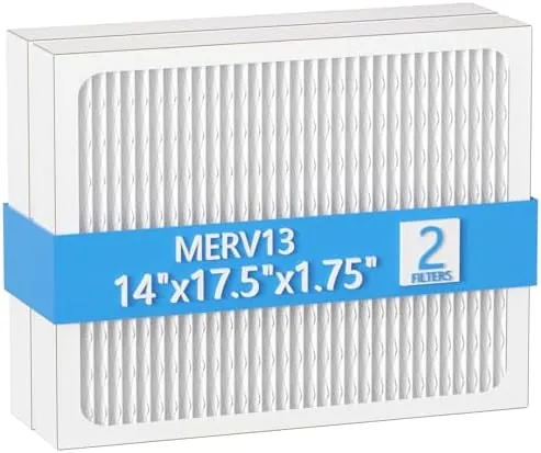 Testing the 14 x 17.5 x1.75 MERV 13 Replacement Dehumidifier Filter Compatible over two weeks