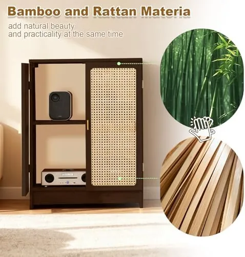Testing the WiFi Router Storage Cabinet, Bamboo Router Cabinet with Adjustable Shelves over two weeks