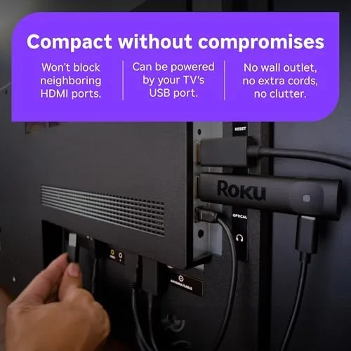 The Roku Streaming Stick Plus 4K HDR TV Streaming Device with compared in context