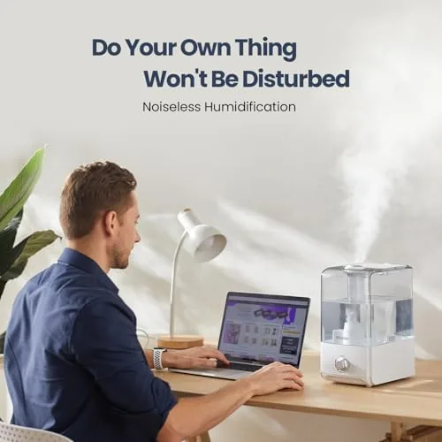 Another view of the Humidifiers for Bedroom Large Room, Top Fill 6.5L Cool Mist