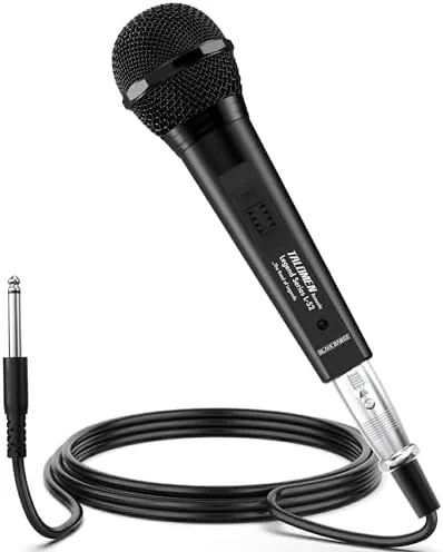 Wired Microphone for Singing, Metal Female, ON/Off Switch, Professional Vocal Dynamic Mic with 20ft Review: Tested and Rated