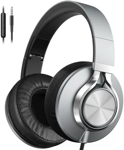Testing the AILIHEN C90 Wired Headphones with Mic Volume Control Noise Isolating over two weeks