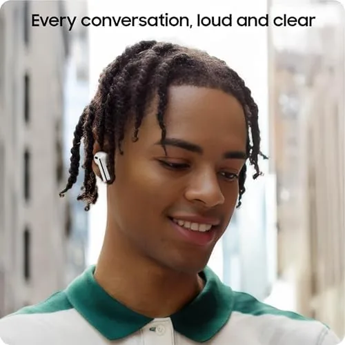 The Samsung Galaxy Buds 3 FE (2025) True Wireless Bluetooth Earbuds in real use