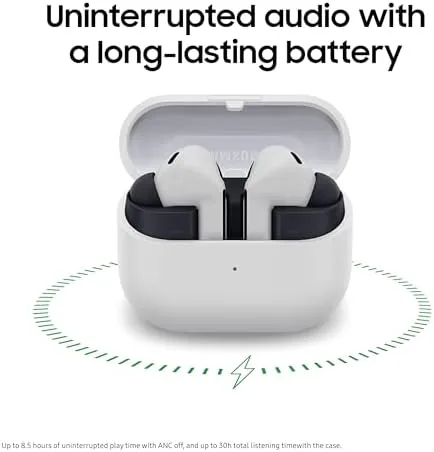 Another view of the Samsung Galaxy Buds 3 FE (2025) True Wireless Bluetooth Earbuds