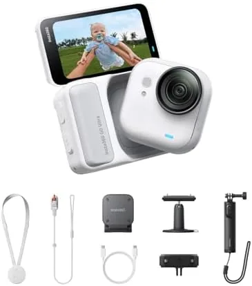 Overview of the Insta360 GO Ultra Creator Bundle - Small 4K Vlogging Camera