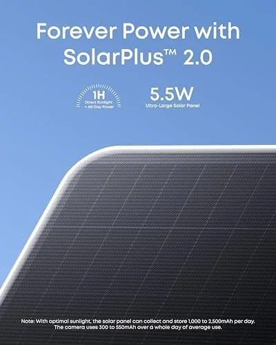 The eufyCam S4 app settings screen with motion zones and sensitivity controls