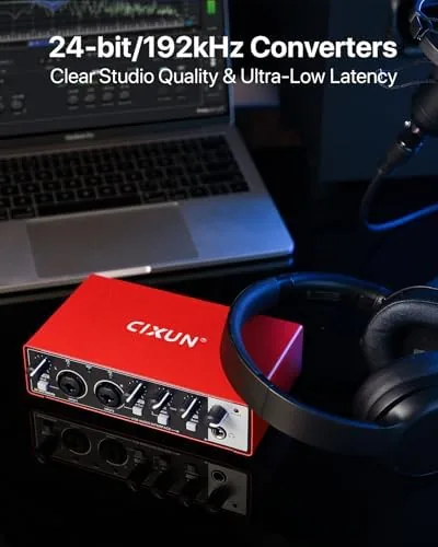 The 2x2 USB-C Audio Interface for PC/Mac Recording, 24-bit/192kHz, Dual TS/XLR compared in context