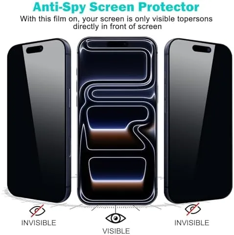The phone showing readable content straight on while a hand holds it