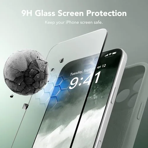 Phone in the case held in one hand outdoors