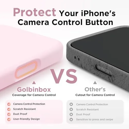 Another view of the GolbinBox Magnetic for iPhone 17 Case, Compatible with MagSafe, Screen