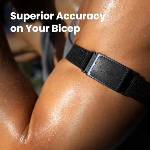 Another view of the Amazfit Official Nylon Armband for Helio Strap, Breathable, Quick-Dry Nylon