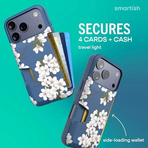 Close look at the Smartish iPhone 17 Pro Wallet Case, Wallet Slayer Vol 1 build quality