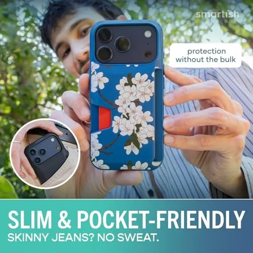 The Smartish iPhone 17 Pro Wallet Case, Wallet Slayer Vol 1 in real use