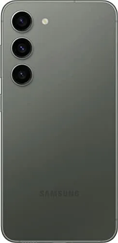Detail shot of the Samsung Galaxy S23 5G, 128GB, Green - Locked to AT&T (Renewed) features