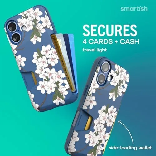 Close look at the Smartish iPhone 17 Wallet Case, Wallet Slayer Vol 1, Cherry build quality