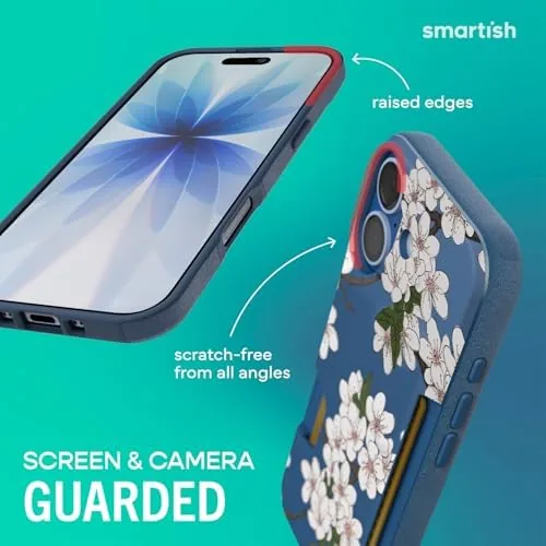 The Smartish iPhone 17 Wallet Case, Wallet Slayer Vol 1, Cherry compared in context
