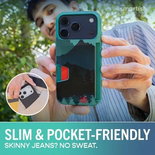 The Smartish iPhone 17 Pro Wallet Case Card Holder, Wallet Slayer in real use