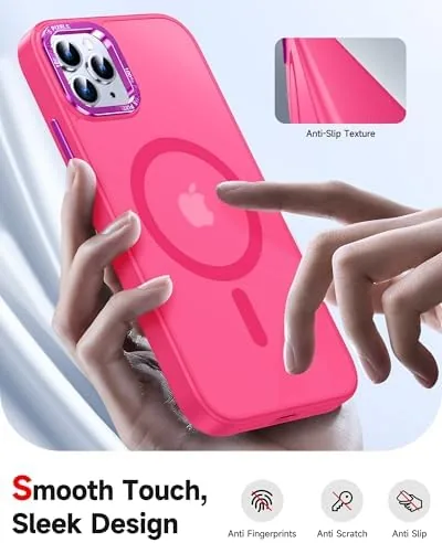 Close look at the LeYi for iPhone-11-Pro-Max Cases Pink with Screen Protector X2 + build quality