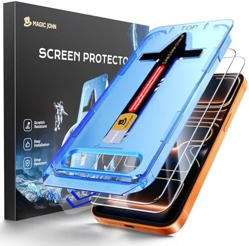Overview of the MAGIC JOHN for iPhone 17 Pro Max Screen Protector Tempered