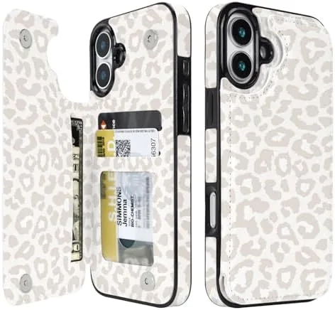 uCOLOR for iPhone 17 Wallet Case Flip Beige Leopard | PU Leather RFID Blocking Review: Tested and Rated