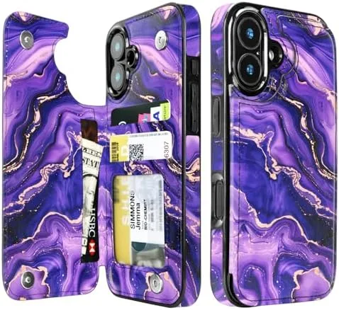 uCOLOR for iPhone 17 Wallet Case Flip Amethyst Dreams | PU Leather RFID Blocking Review: Tested and Rated