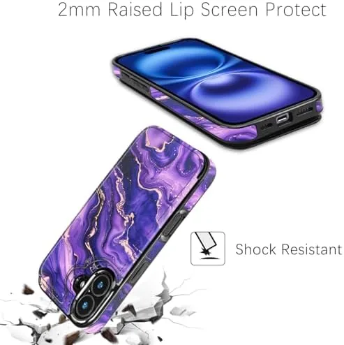 The uCOLOR for iPhone 17 Wallet Case Flip Amethyst Dreams | compared in context