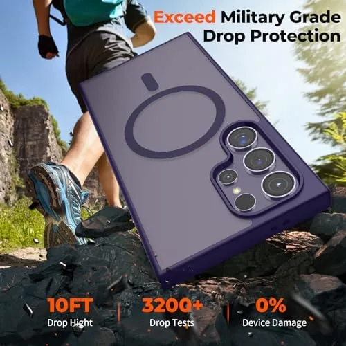 Another view of the SUPFINE Magnetic for Samsung Galaxy S24 Ultra Case with Screen