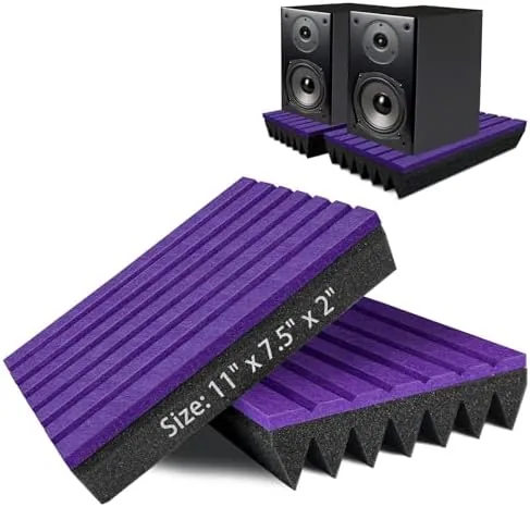 Testing the TroyStudio 9 x 6.3 x 2 Inches Speaker Isolation Pads over two weeks