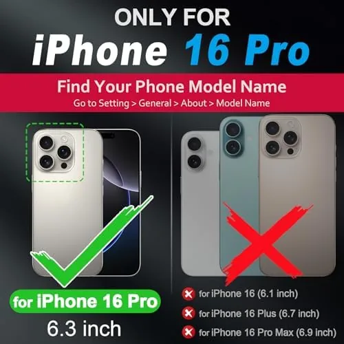 Close look at the SHIELDON Genuine Leather Case for iPhone 16 Pro 6.3" 2024 build quality
