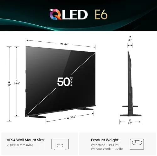 E6 showing a bright HDR scene with vivid colors