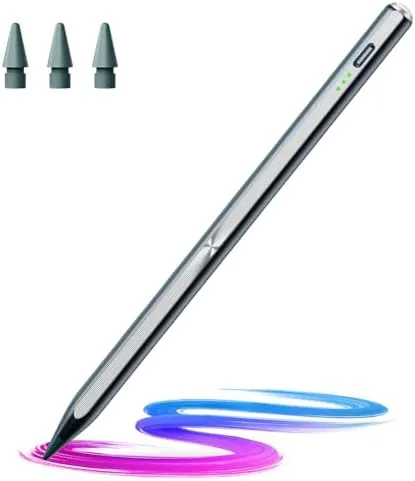 Hastraith Stylus Pen for iPad 2018-2026, 13 Mins Fast Charge, Metallic Blue | Tilt Review: Tested and Rated