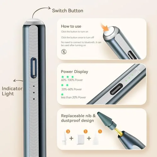 The Hastraith Stylus Pen for iPad 2018-2026, 13 Mins Fast Charge compared in context