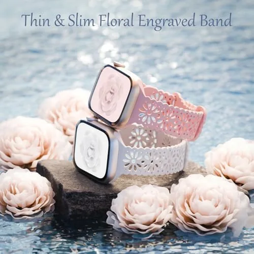 The band attached to an Apple Watch showing the quick release fitting