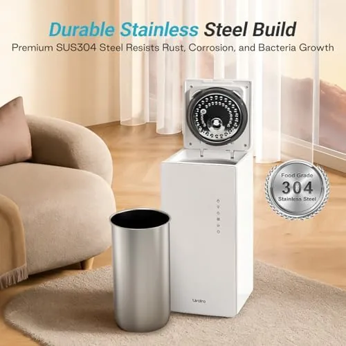 The 6L Stainless Steel Warm Mist Humidifier with Easy Clean and in real use