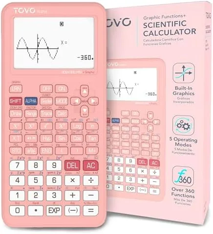 TOVO Scientific Calculator with Graphic Functions, 360+ Functions Graphing Calculator for Students, Large 3" Review: Tested and Rated