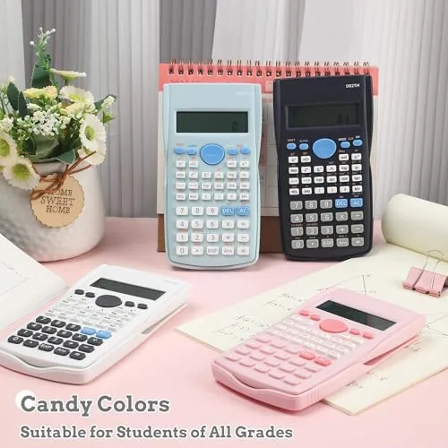 Testing the Scientific Calculator, 2 Line Cute Scientific Function Calculator (Pink) | over two weeks