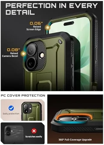 Testing the SUPCASE for iPhone 17 Case with Kickstand & Screen Protector over two weeks