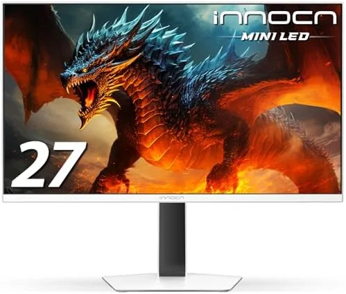 Overview of the INNOCN 27" 2K 1440P 320Hz Mini LED Gaming Monitor, HDR1000