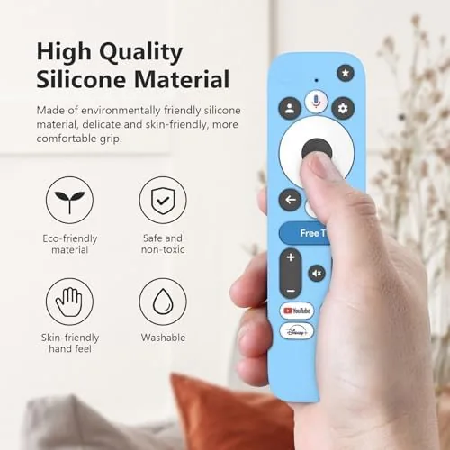Close look at the LEFXMOPHY Cover for onn Google TV 4K Pro Streaming Device build quality