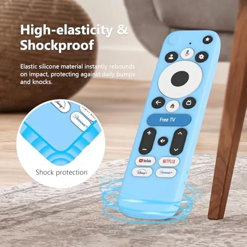 The LEFXMOPHY Cover for onn Google TV 4K Pro Streaming Device in real use