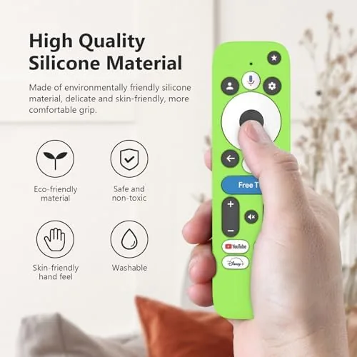 Close look at the LEFXMOPHY Case for onn Google TV 4K Pro Streaming Device build quality