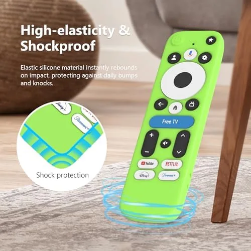 The LEFXMOPHY Case for onn Google TV 4K Pro Streaming Device in real use