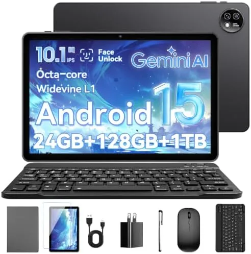 10 Inch Tablet, Android 15 with 24 GB RAM + 128 GB ROM (up Review: Tested and Rated